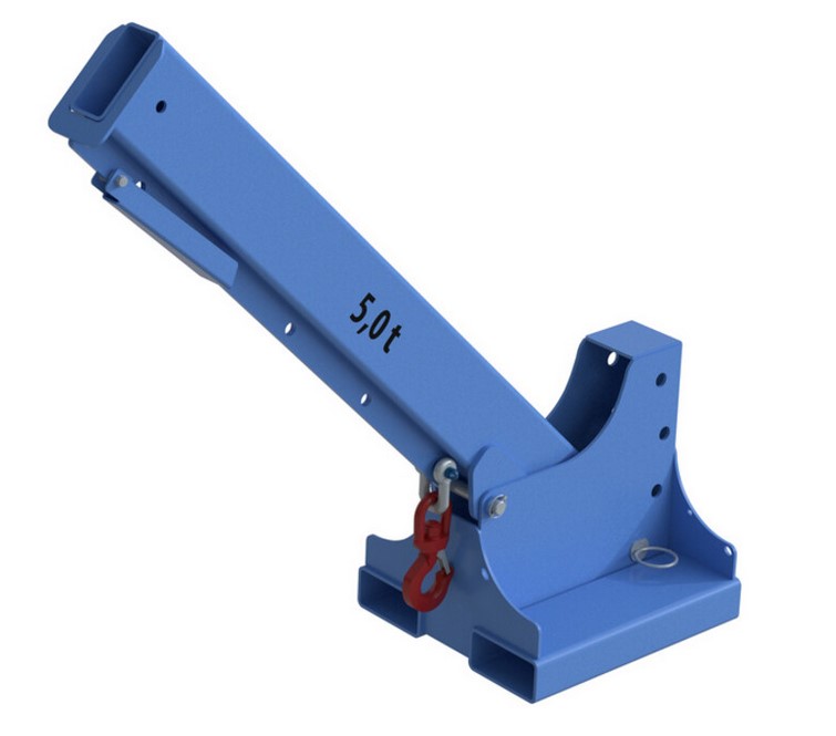 Teleskop-Lader Typ KTH-K  5t blau